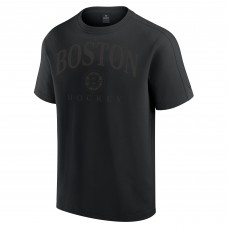 Футболка Boston Bruins Fanatics Black Elements Flex Tri-Blend
