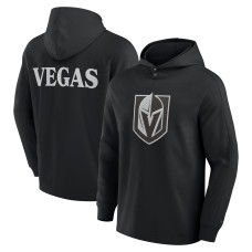 Футболка Vegas Golden Knights Fanatics Black Elements Blaze Tri-Blend Long Sleeve Hoodie Футболка Vegas Golden Knights Fanatics Black Elements Blaze Tri-Blend Long Sleeve Hoodie