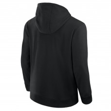 Толстовка на молнии New York Rangers Fanatics Black Elements Tonal Primary Tri-Blend