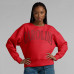 Женская Свитшот Carolina Hurricanes Fanatics Red Elements Flow Pullover