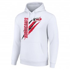 Толстовка Carolina Hurricanes Starter Color Scratch Fleece - White