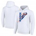 Толстовка New York Islanders Starter Color Scratch Fleece - White Толстовка New York Islanders Starter Color Scratch Fleece - White