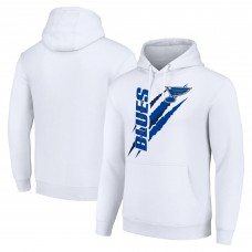 Толстовка St. Louis Blues Starter Color Scratch Fleece - White