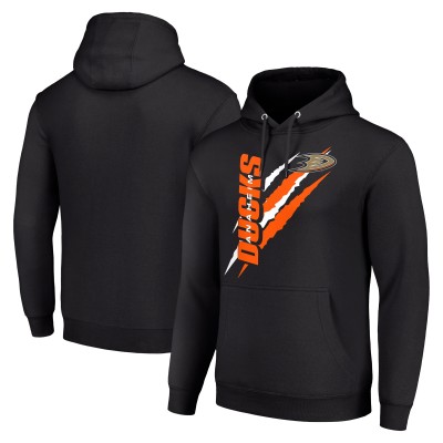Толстовка Anaheim Ducks Starter Color Scratch Fleece - Black