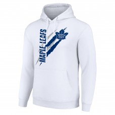 Толстовка Toronto Maple Leafs Starter Color Scratch Fleece - White