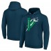 Vancouver Canucks Starter Blue Color Scratch Fleece Pullover Hoodie