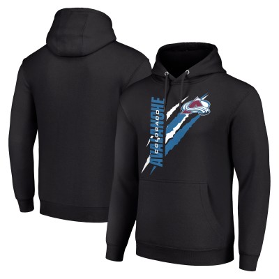 Толстовка Colorado Avalanche Starter Color Scratch Fleece - Black