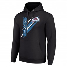 Толстовка Colorado Avalanche Starter Color Scratch Fleece - Black