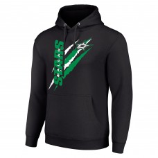 Толстовка Dallas Stars Starter Color Scratch Fleece - Black