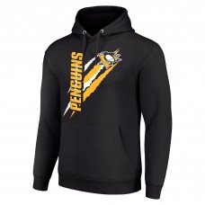 Толстовка Pittsburgh Penguins Starter Black Color Scratch Fleece