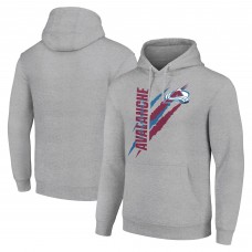 Толстовка Colorado Avalanche Starter Color Scratch Fleece - Heather Gray