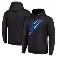 Толстовка St. Louis Blues Starter Color Scratch Fleece - Black
