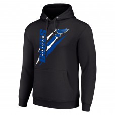 Толстовка St. Louis Blues Starter Color Scratch Fleece - Black