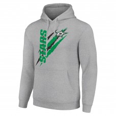 Толстовка Dallas Stars Starter Color Scratch Fleece - Heather Gray