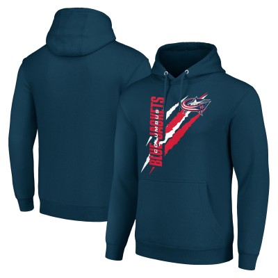 Толстовка Columbus Blue Jackets Starter Color Scratch Fleece - Blue