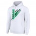 Толстовка Dallas Stars Starter Color Scratch Fleece - White