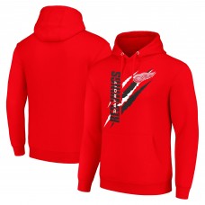 Толстовка Detroit Red Wings Starter Color Scratch Fleece - Red