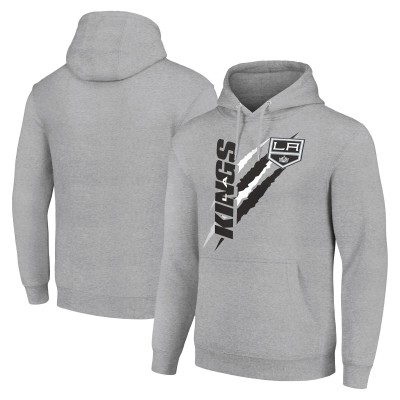 Толстовка Los Angeles Kings Starter Color Scratch Fleece - Heather Gray
