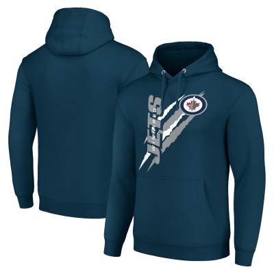 Толстовка Winnipeg Jets Starter Color Scratch Fleece - Blue