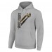 Vegas Golden Knights Starter Heather Gray Color Scratch Fleece Pullover Hoodie
