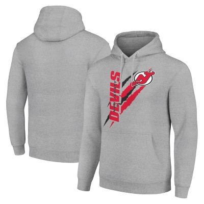 Толстовка New Jersey Devils Starter Color Scratch Fleece - Heather Gray