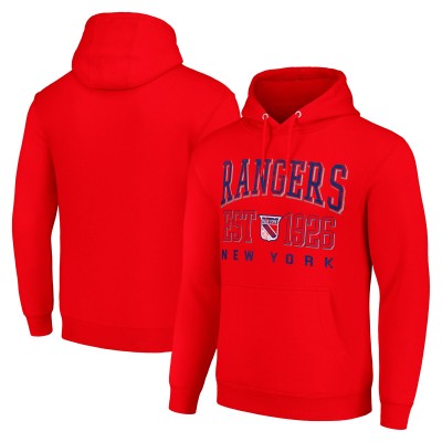 Толстовка New York Rangers Starter Retro Graphic - Red