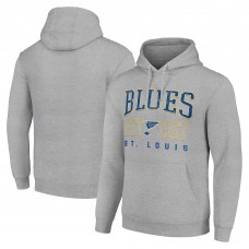 Толстовка St. Louis Blues Starter Retro Graphic - Heather Gray