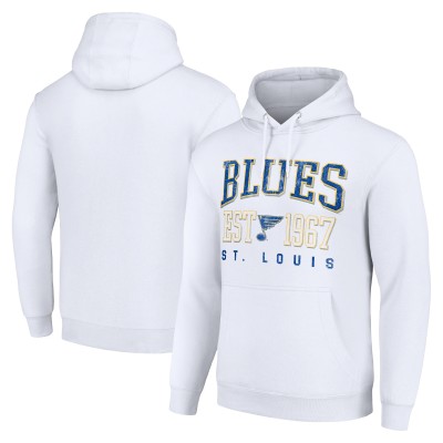 Толстовка St. Louis Blues Starter Retro Graphic - White