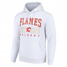 Толстовка Calgary Flames Starter Retro Graphic - White