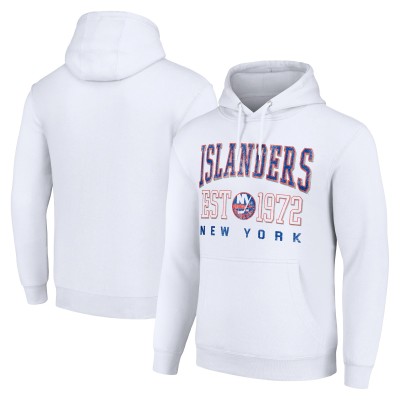 Толстовка New York Islanders Starter Retro Graphic - White