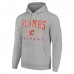 Толстовка Calgary Flames Starter Retro Graphic - Heather Gray