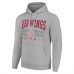 Толстовка Detroit Red Wings Starter Retro Graphic - Heather Gray