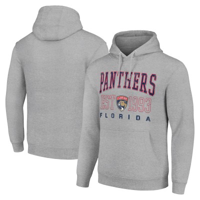 Толстовка Florida Panthers Starter  Graphic - Heather Gray