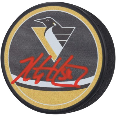 Шайба с автографом Kris Letang Pittsburgh Penguins Fanatics Authentic 2022-23 Reverse Retro