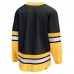 Игровая джерси Boston Bruins Fanatics Black 100th Anniversary Premier Breakaway