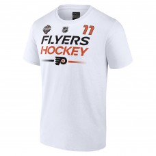 Футболка Travis Konecny Philadelphia Flyers 2024 NHL Stadium Series Authentic Pro Name & Number - White