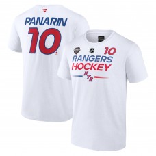 Artemi Panarin New York Rangers 2024 NHL Stadium Series Authentic Pro Name & Number T-Shirt - White