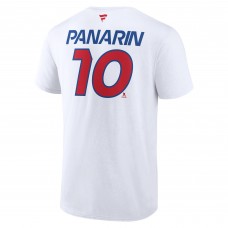 Artemi Panarin New York Rangers 2024 NHL Stadium Series Authentic Pro Name & Number T-Shirt - White