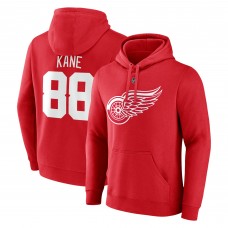 Толстовка Patrick Kane Detroit Red Wings Authentic Stack Name & Number - Red