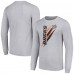 Футболка с длинным рукавом Anaheim Ducks Starter Color Scratch - Heather Gray