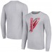 Футболка Carolina Hurricanes Starter Color Scratch Long-Sleeve - Heather Gray