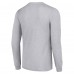 Футболка Carolina Hurricanes Starter Color Scratch Long-Sleeve - Heather Gray