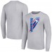 Футболка с длинным рукавом New York Rangers Starter Color Scratch - Heather Gray