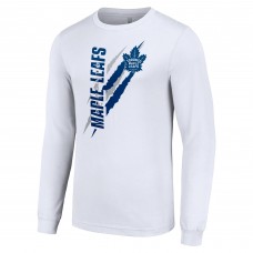 Футболка Toronto Maple Leafs Starter Color Scratch Long-Sleeve - White