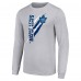 Футболка Toronto Maple Leafs Starter Color Scratch Long-Sleeve - Heather Gray