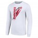 Футболка Carolina Hurricanes Starter Color Scratch Long-Sleeve - White