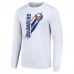 Футболка с длинным рукавом New York Islanders Starter Color Scratch - White