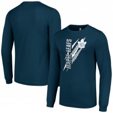 Футболка Toronto Maple Leafs Starter Color Scratch Long-Sleeve - Navy