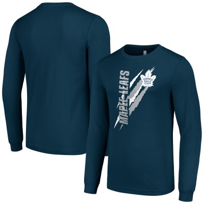 Футболка Toronto Maple Leafs Starter Color Scratch Long-Sleeve - Navy