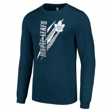 Футболка Toronto Maple Leafs Starter Color Scratch Long-Sleeve - Navy